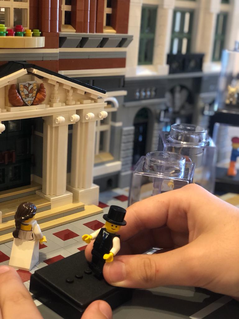 cenario coleção lego